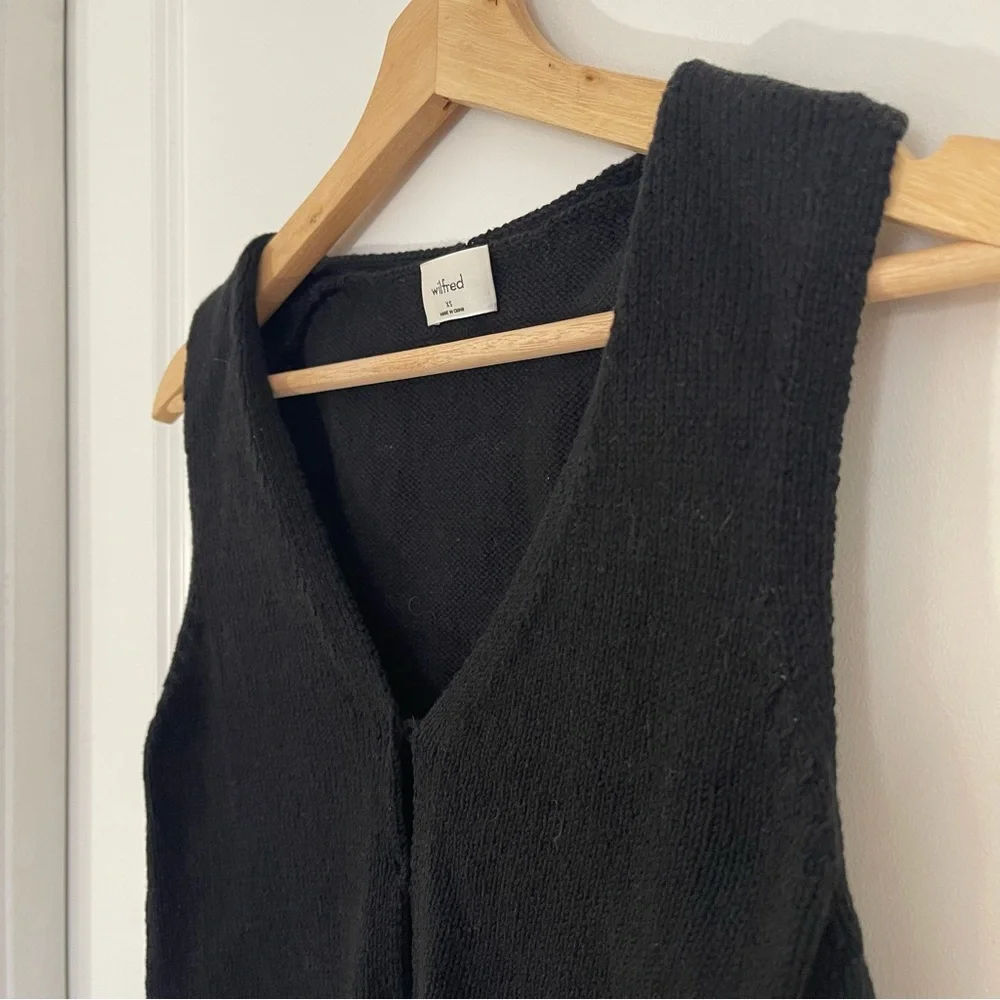 Aritzia Wilfred Basque Sweater Vest - Picture 3 of 9